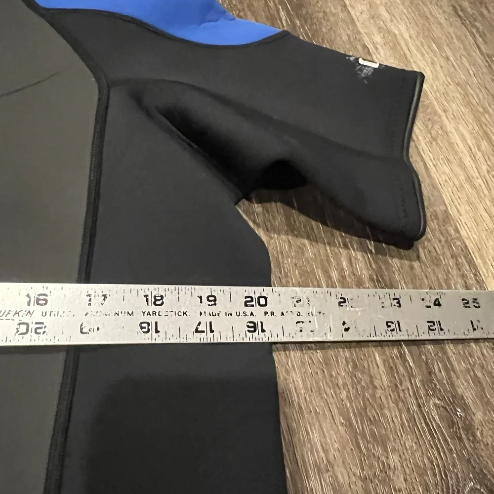 Aqua Lung Sport Plunge 3MM Shorty Wetsuit Men's Size 3XL Black Blue Gray Surf